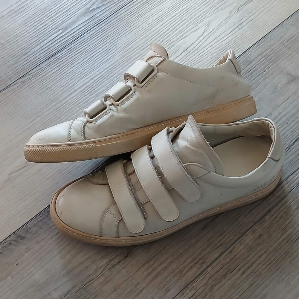 Common Projects Achilles Women's Snekers in off white, Size 37 Made in Italy